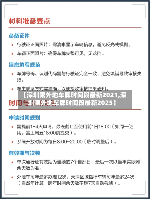 【深圳限外地车牌时间段最新2021,深圳限外地车牌时间段最新2025】