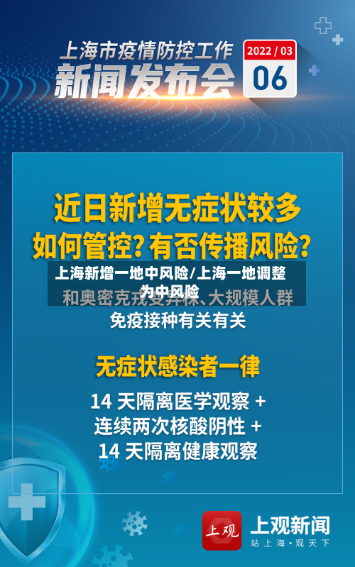 上海新增一地中风险/上海一地调整为中风险-第2张图片