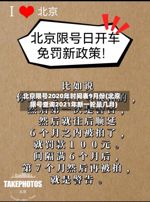 北京限号2020年时间表9月份(北京限号查询2021年新一轮是几月)-第2张图片