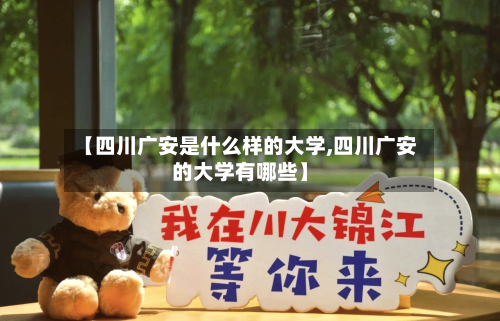 【四川广安是什么样的大学,四川广安的大学有哪些】-第3张图片