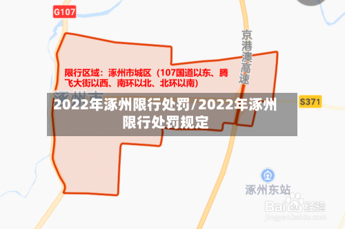 2022年涿州限行处罚/2022年涿州限行处罚规定