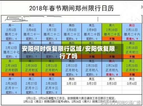 安阳何时恢复限行区域/安阳恢复限行了吗-第3张图片