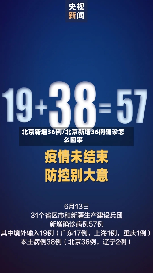 北京新增36例/北京新增36例确诊怎么回事