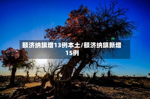 额济纳旗增13例本土/额济纳旗新增15例