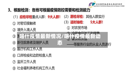 喀什疫情最新情况/喀什疫情最新动态-第2张图片