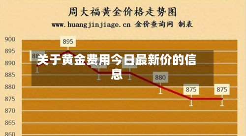 关于黄金费用今日最新价的信息
