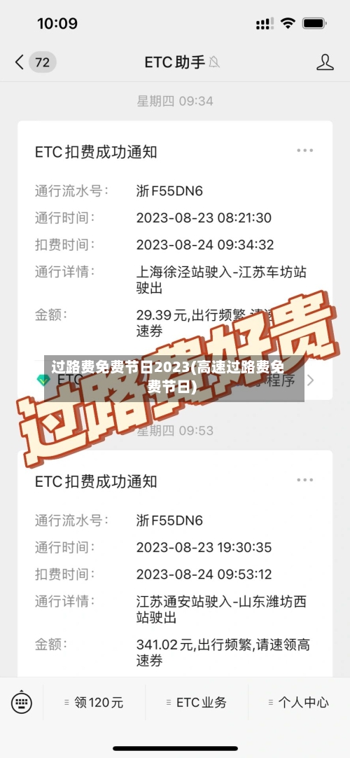 过路费免费节日2023(高速过路费免费节日)