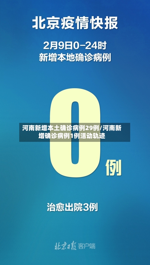 河南新增本土确诊病例29例/河南新增确诊病例1例活动轨迹-第3张图片