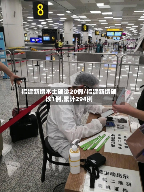 福建新增本土确诊20例/福建新增确诊1例,累计294例