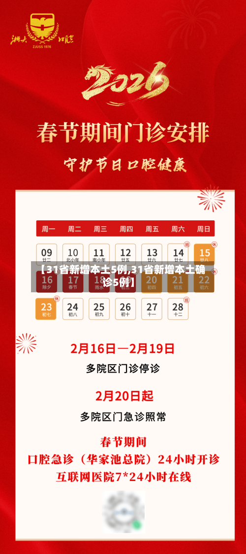 【31省新增本土5例,31省新增本土确诊5例】-第2张图片