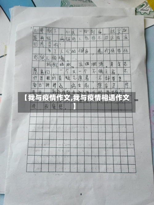 【我与疫情作文,我与疫情相遇作文】-第2张图片