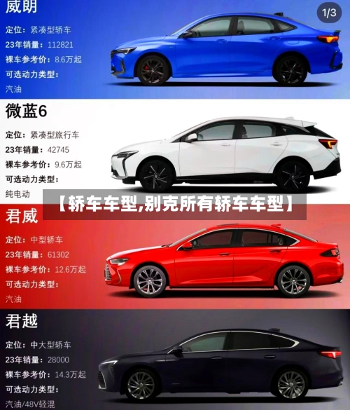 【轿车车型,别克所有轿车车型】