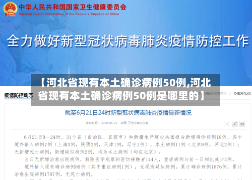 【河北省现有本土确诊病例50例,河北省现有本土确诊病例50例是哪里的】