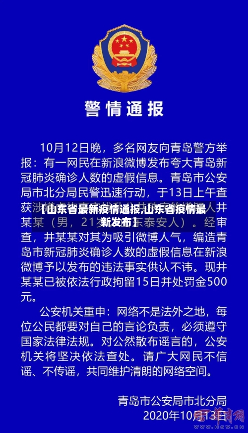 【山东省最新疫情通报,山东省疫情最新发布】-第2张图片