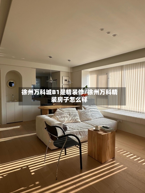 徐州万科城B1是精装修/徐州万科精装房子怎么样-第3张图片