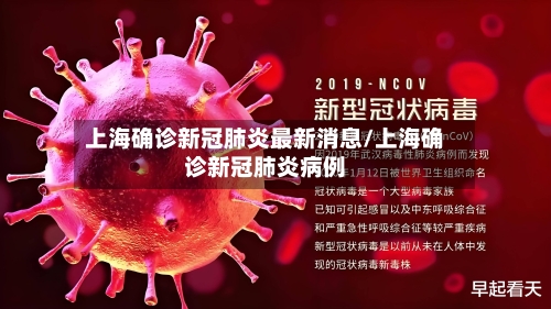 上海确诊新冠肺炎最新消息/上海确诊新冠肺炎病例