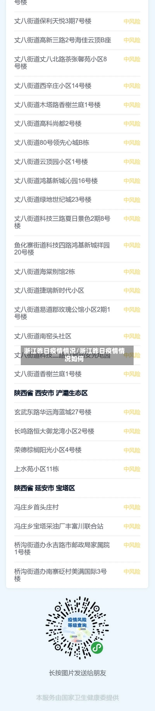 浙江昨日疫情情况/浙江昨日疫情情况如何