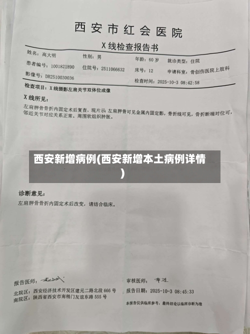 西安新增病例(西安新增本土病例详情)-第3张图片