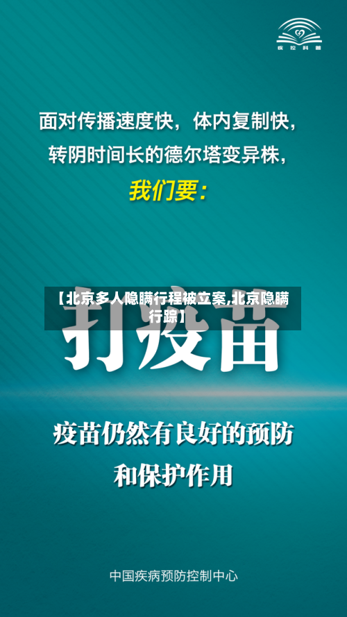 【北京多人隐瞒行程被立案,北京隐瞒行踪】