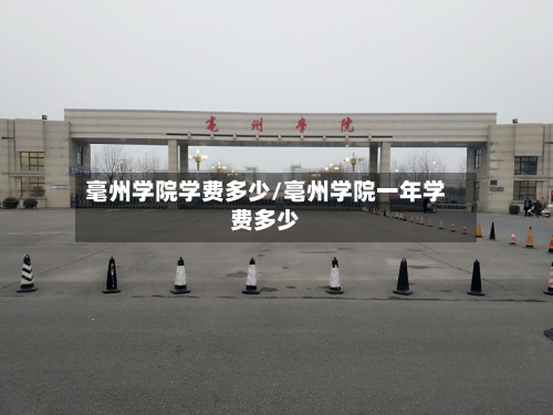 毫州学院学费多少/亳州学院一年学费多少-第2张图片