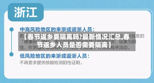 【春节返乡要隔离吗?最新情况汇总,春节返乡人员是否需要隔离】